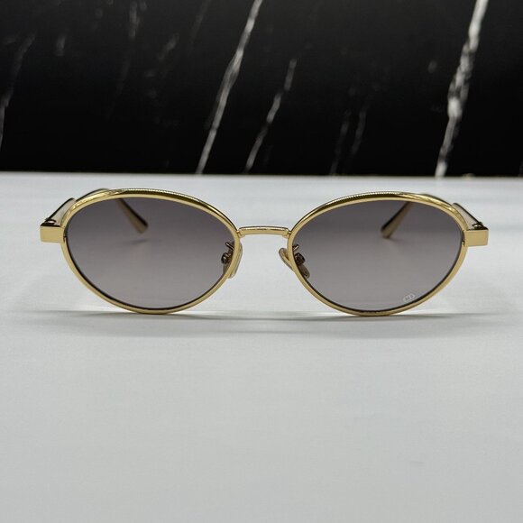 NEW DIOR DIORCANNAGE R1U B0A1 WOMEN GOLD SUNGLASSES - Picture 3 of 9